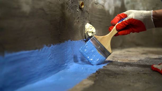 SJ Waterproofing Pros commercial waterproofing team near Monrovia, IN